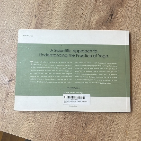 The key muscles‎ of Yoga book - Picture 3 of 3